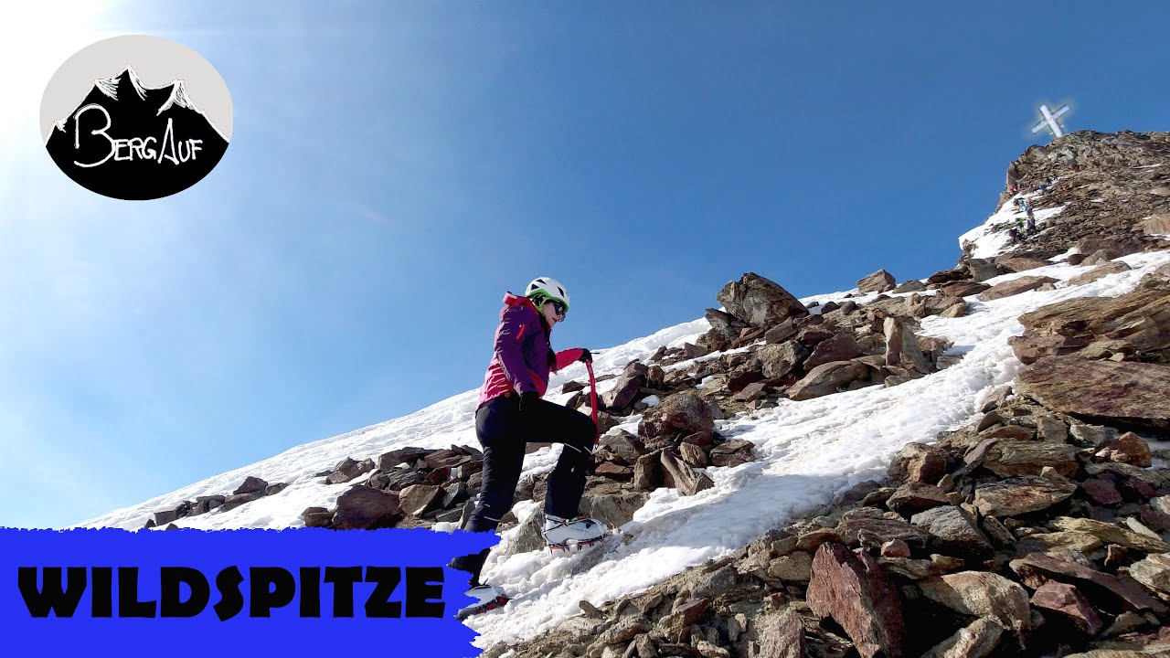 Skitour Wildspitze 3770m der höchste Berg Tirols
