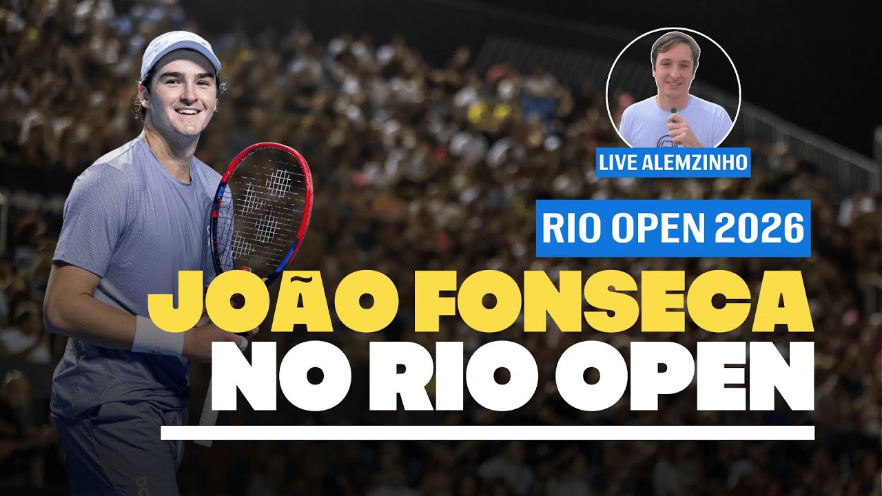 LIVE ALEMZINHO | FONSECA x Buse | Rio Open (R2) | Coment&aacute;rios