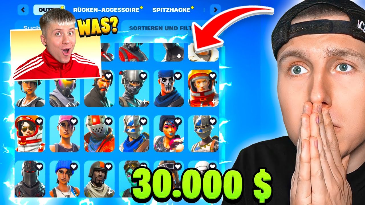 DER 30.000€ FORTNITE OG ACCOUNT von iCrimax ...[IST KRANK]