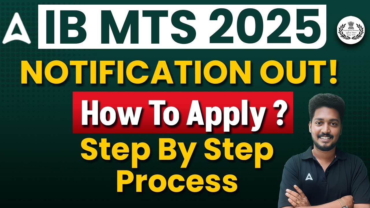 IB MTS Apply Online in Tamil | How to Apply for IB MTS 2025 | IB MTS Form Fill Up 2025 Step by Step