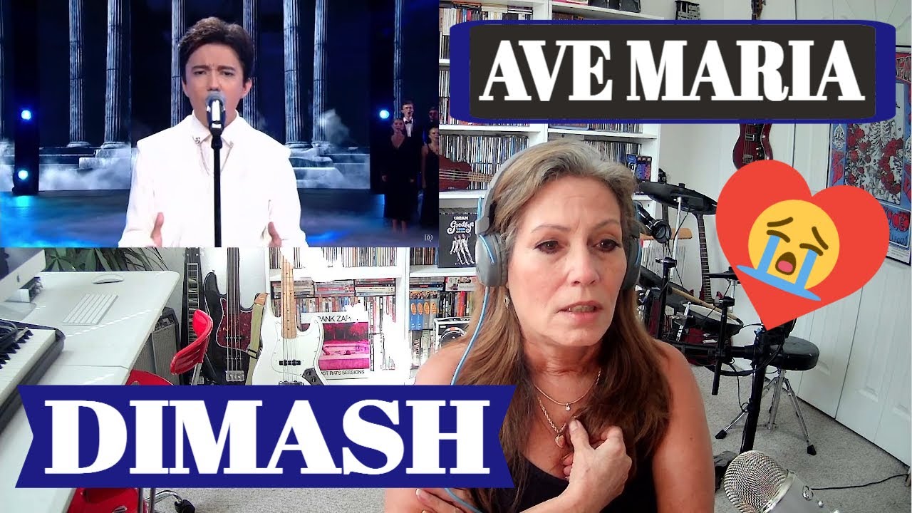 DIMASH REACTION Ave Maria Reaction-ПРОЙДИТЕ ТКАНИ! Димаш Кудайберген Р...