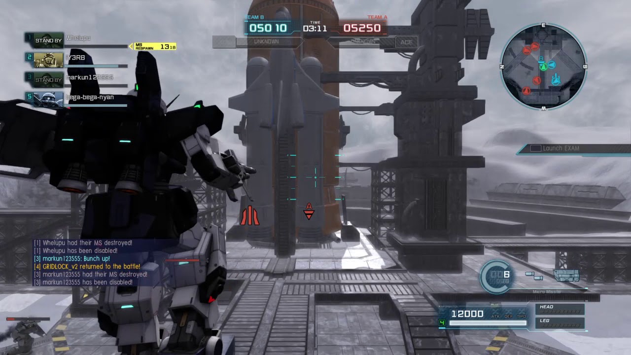 GUNDAM BATTLE OPERATION 2: Blue Destiny Unit 2 Gameplay