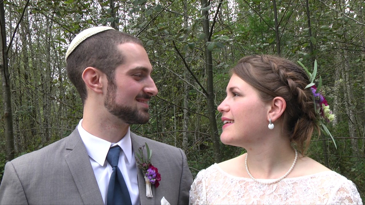 Jewish Wedding Sample from URJ Camp Kalsman in Arlington, Washington
