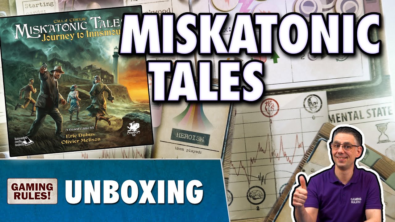 Miskatonic Tales - Unboxing