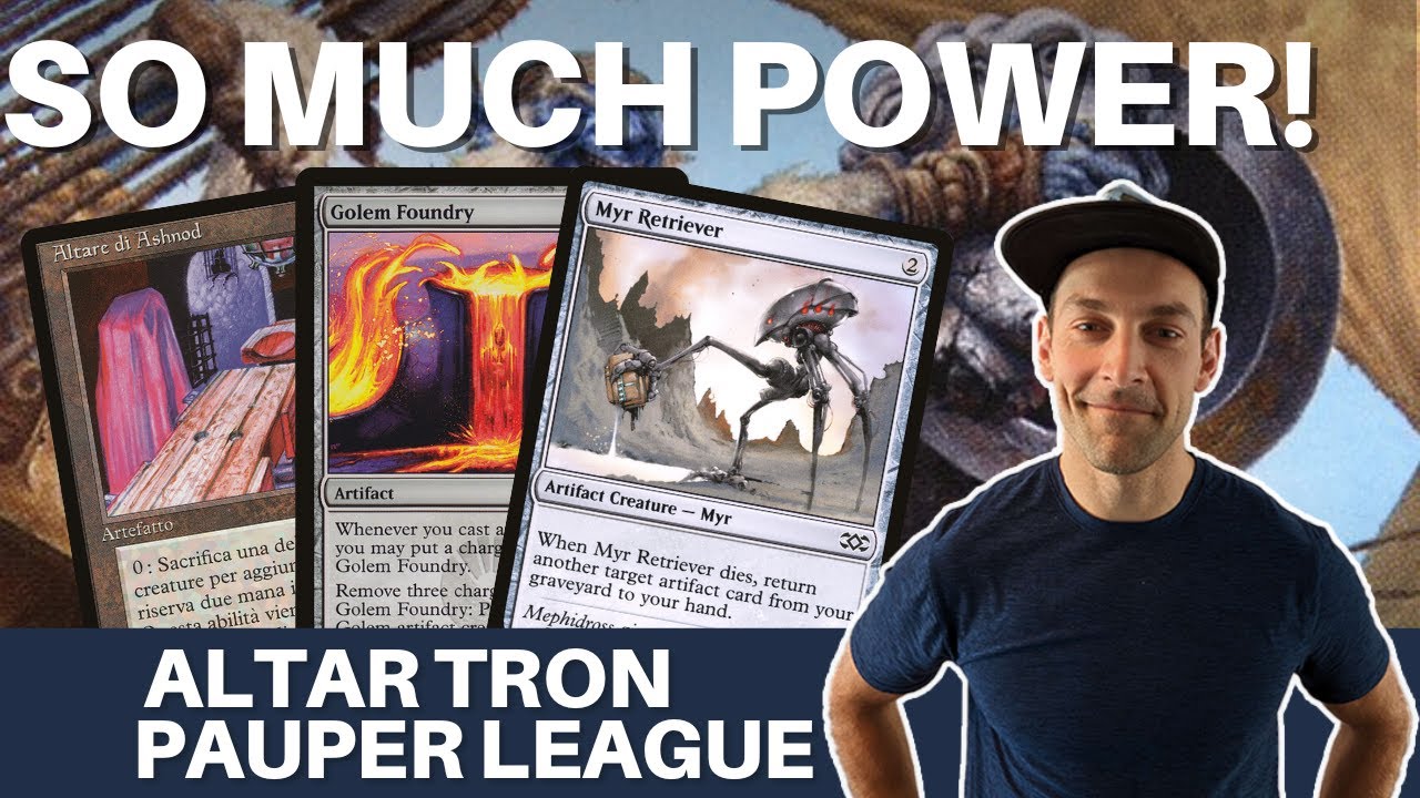 UNLIMITED COMBO POWER! Altar Tron goes infinite and overwhelms your opponent in MTG Pauper