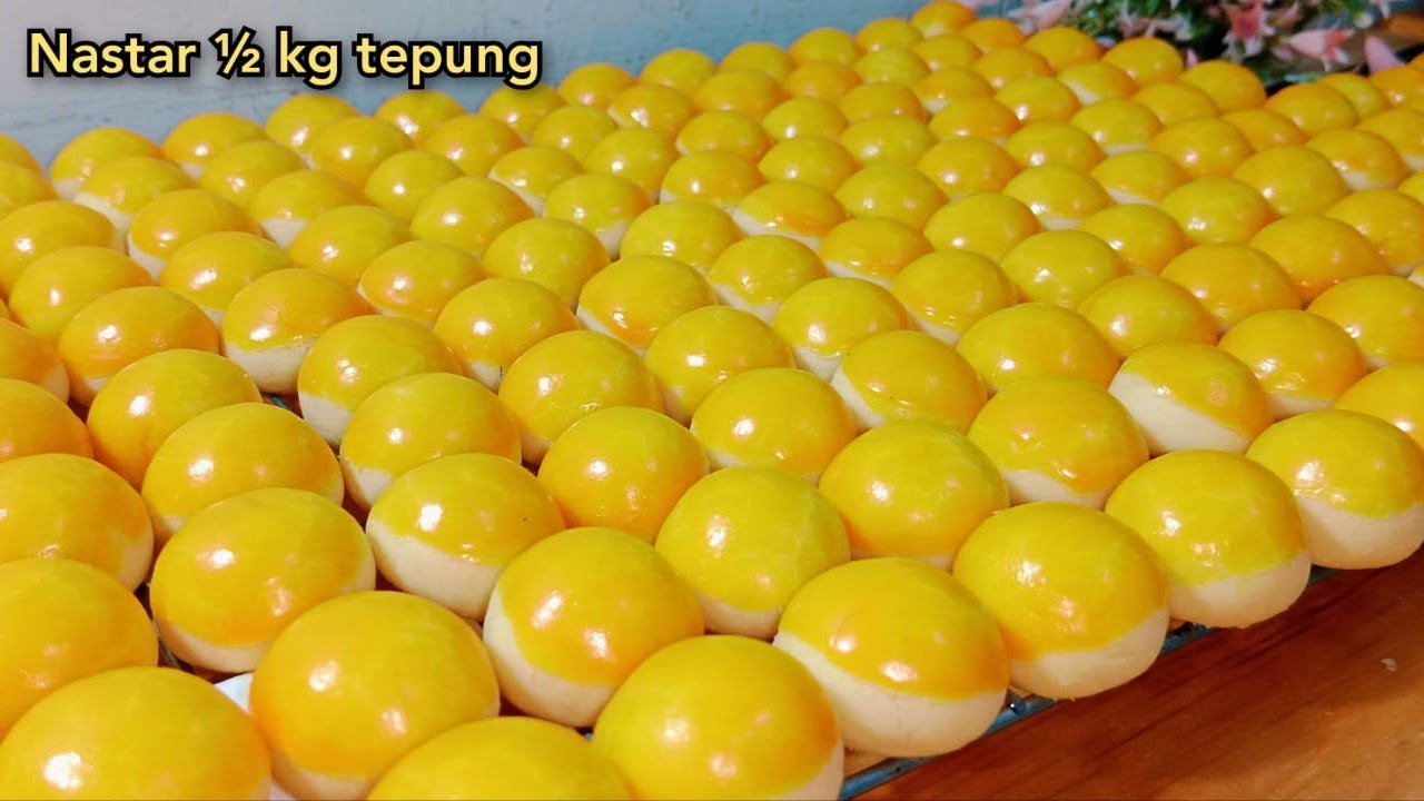 Resep Nastar ½ kg tepung glowing anti retak lembut banget