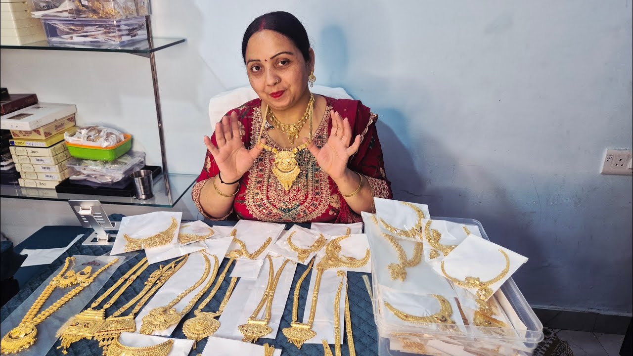 GOLD SILVER PARTY WEAR JEWELLERY FREE GIFT 🎁 DHAMAKA BOOKING NUMBER 8595656678