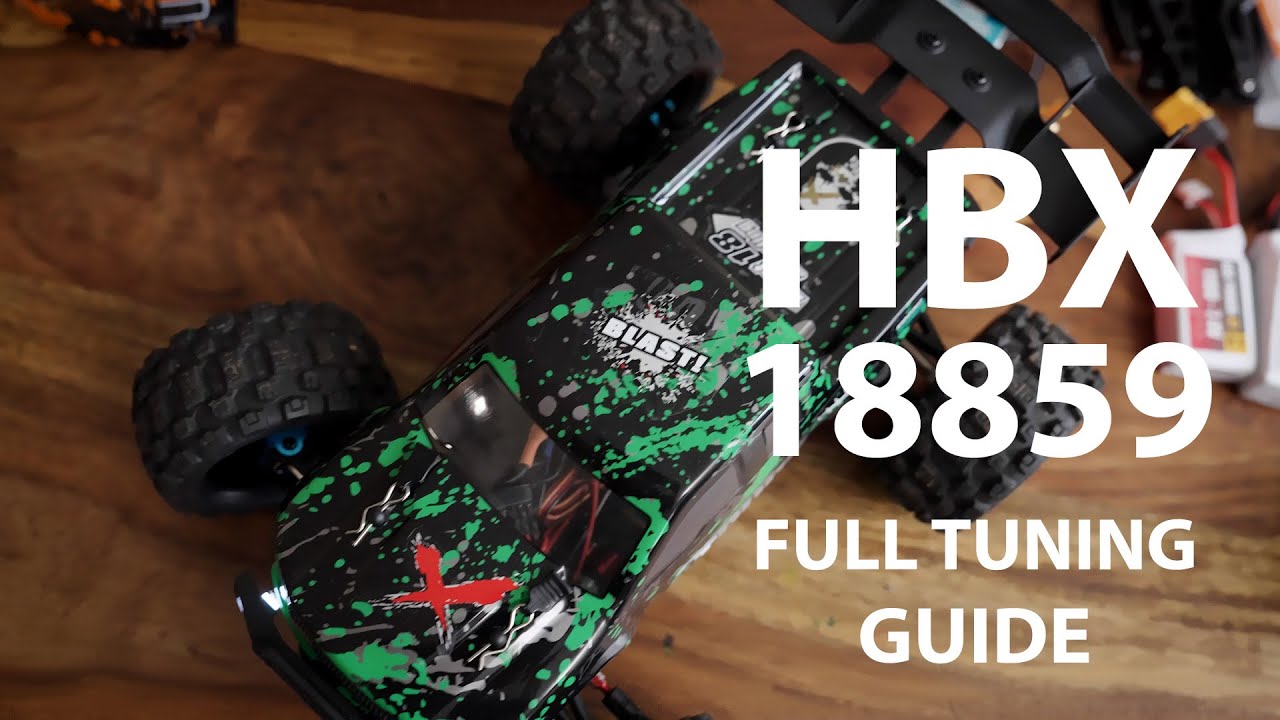 Haiboxing HBX 18859 upgrade part 3: final tuning guide | Arrma parts |Hobbywing | RadioLink | Savöx