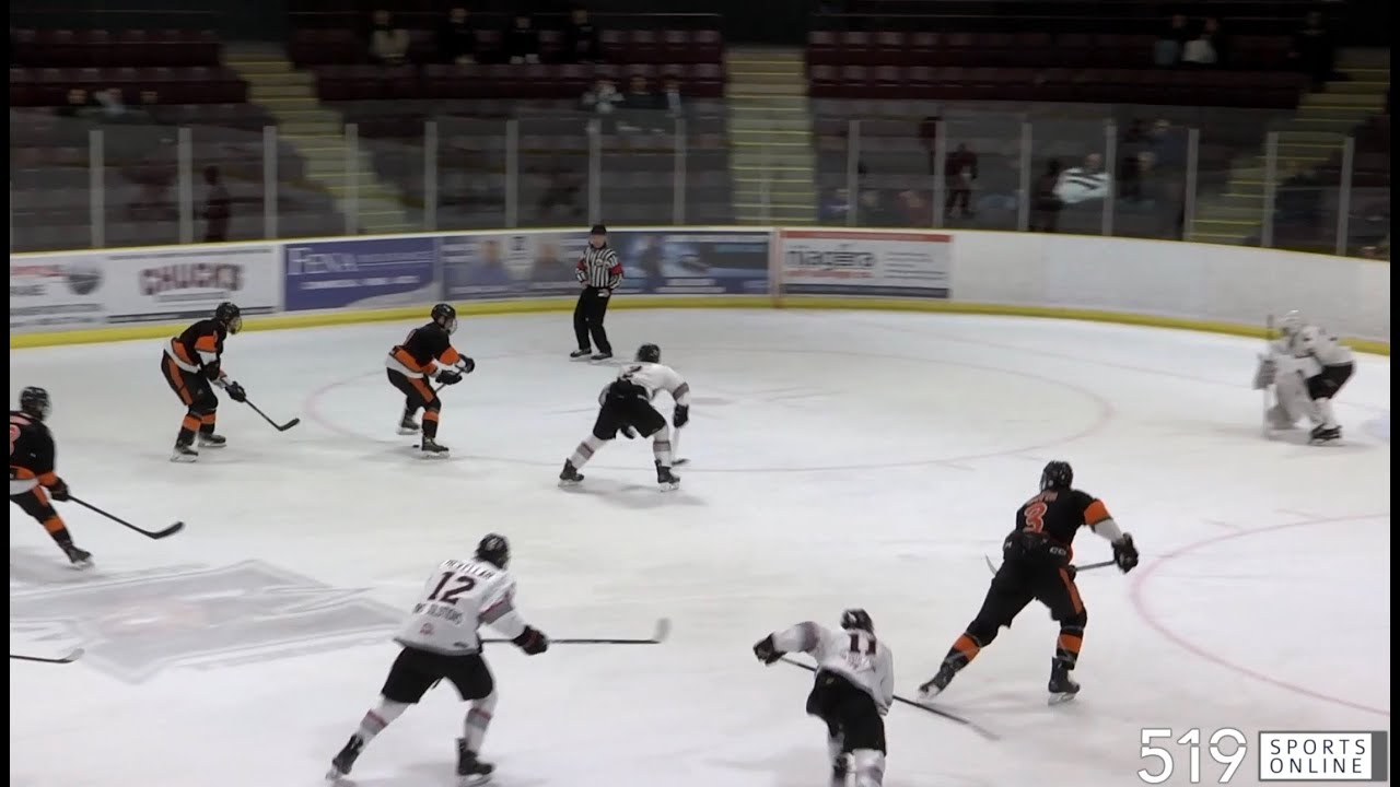 GOJHL - Ayr Centennials vs Fort Erie Meteors