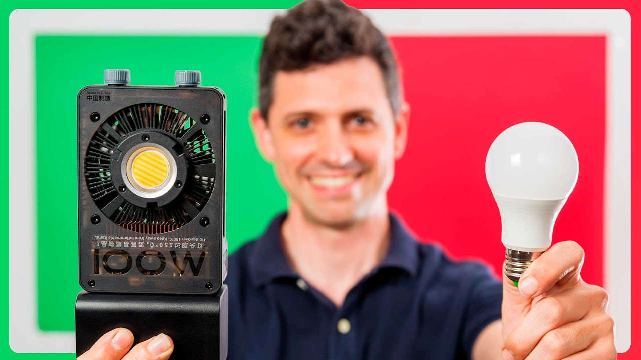 🔴 COMPARATIVA REAL: Cinepeer CX100 Zhiyun vs Luces LED Baratas