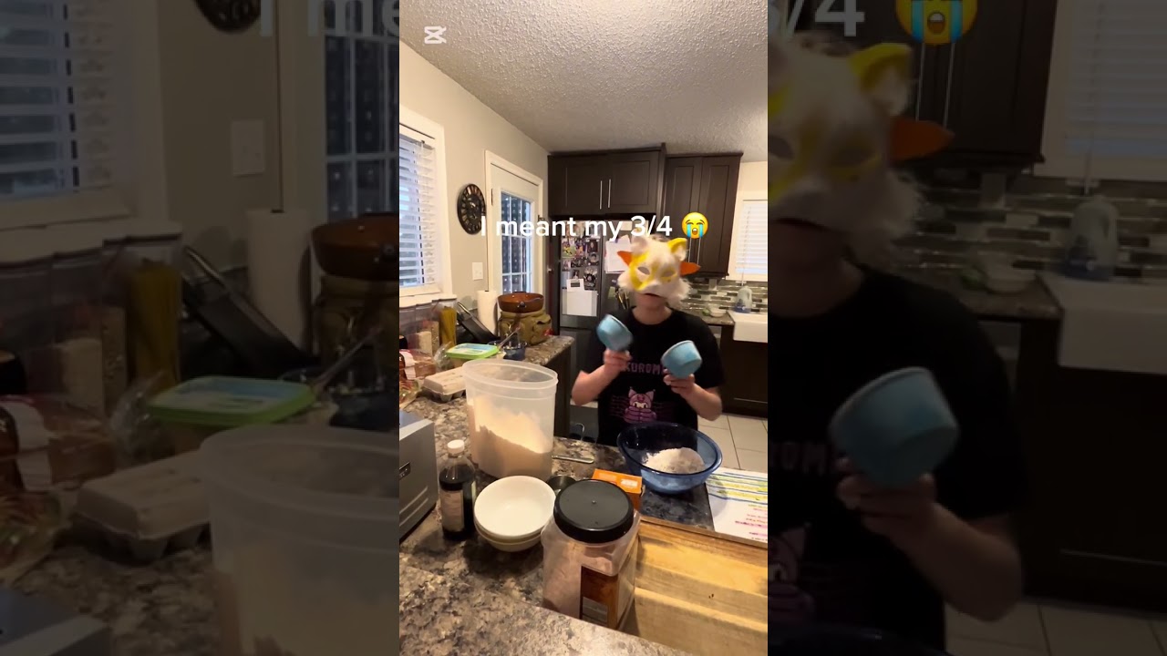 Goober1 baking cookies 