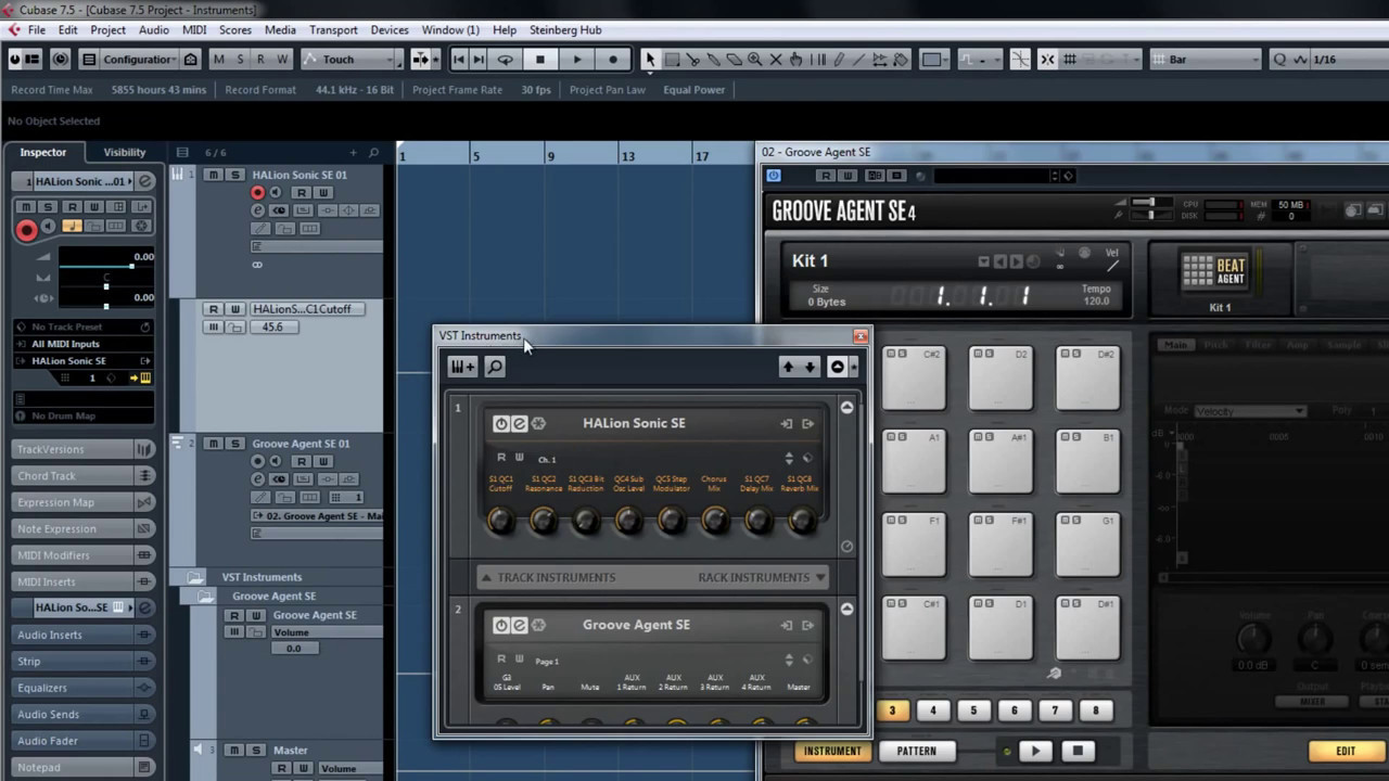 Instrument Track 2.0 | New Features  in Cubase 7.5