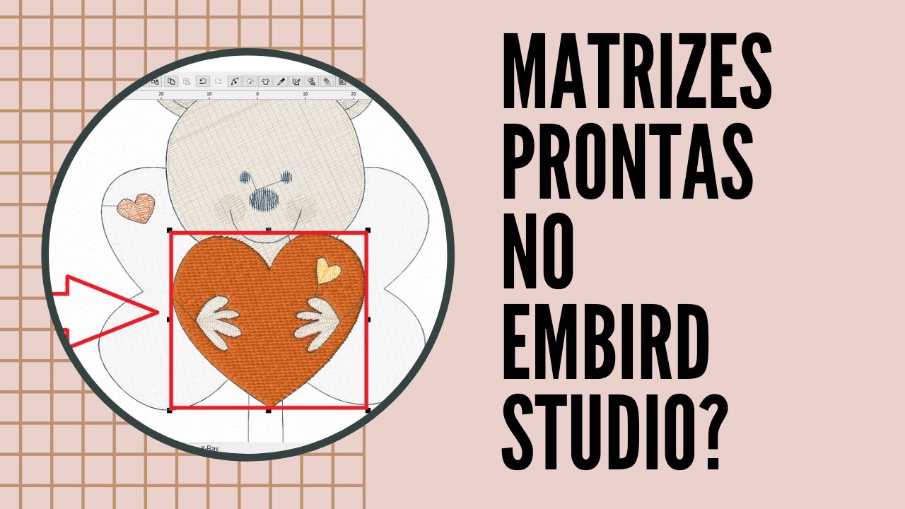 Embird - Edições de matrizes no Embird Studio é Possível?