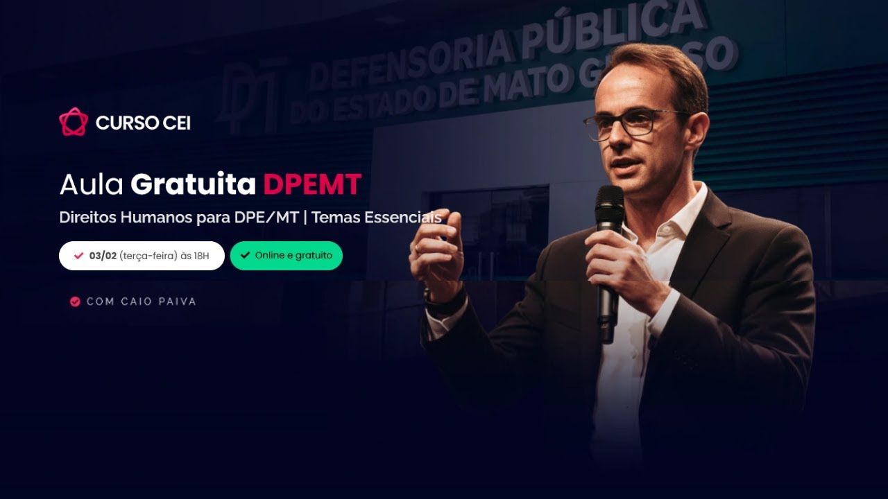 DPEMT  Direitos Humanos para DPE/MT - Temas Essenciais