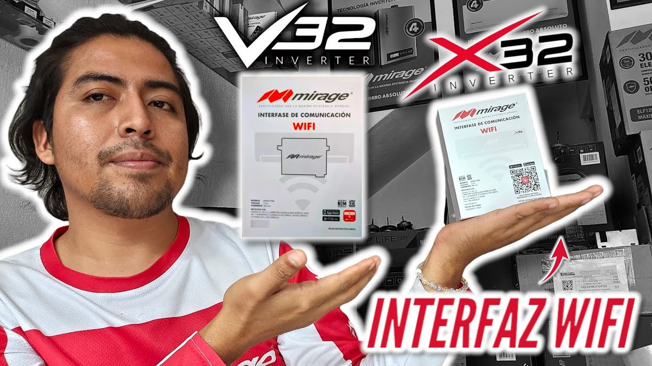 CONOCE INTERFASE WIFI MIRAGE V32 / X32