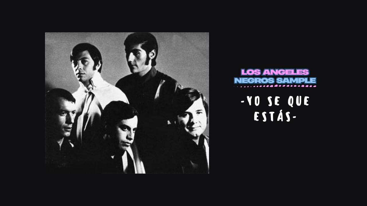 HIP HOP BEAT-LOS ANGELES NEGROS SAMPLE-YO SE QUE ESTÁS- BOOMBAP