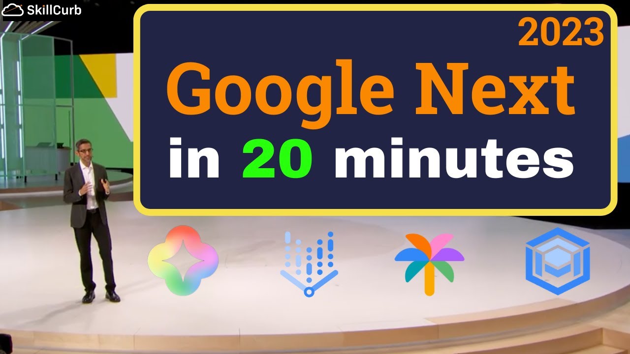 Google Cloud Unveils New AI Products at Next 2023 (SuperCut)