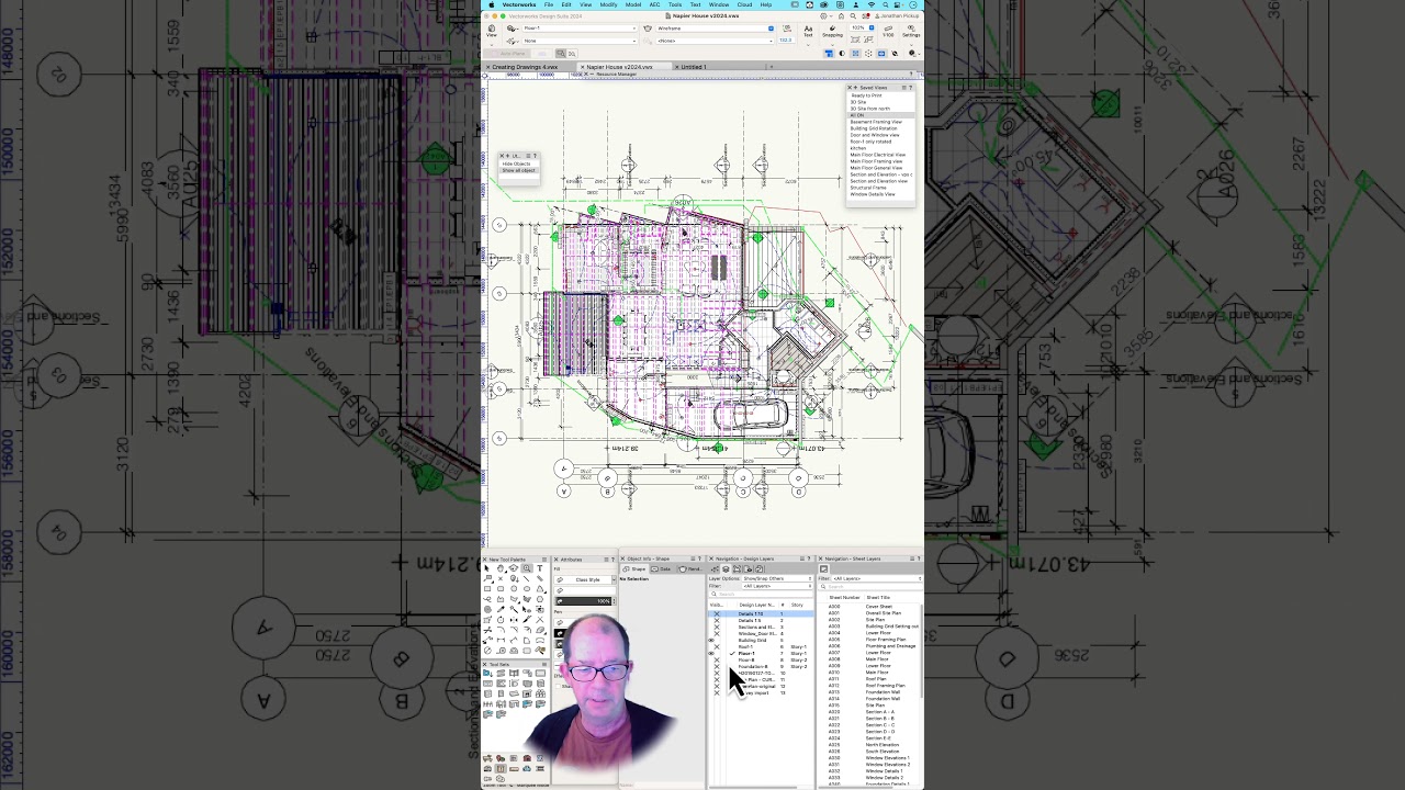 What are Design Layers in Vectorworks #vectorworks #jonathanpickup