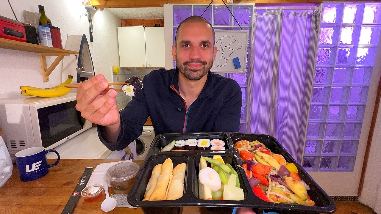 Bento Box Mukbang 🇯🇵 (Japán étel kóstolás)