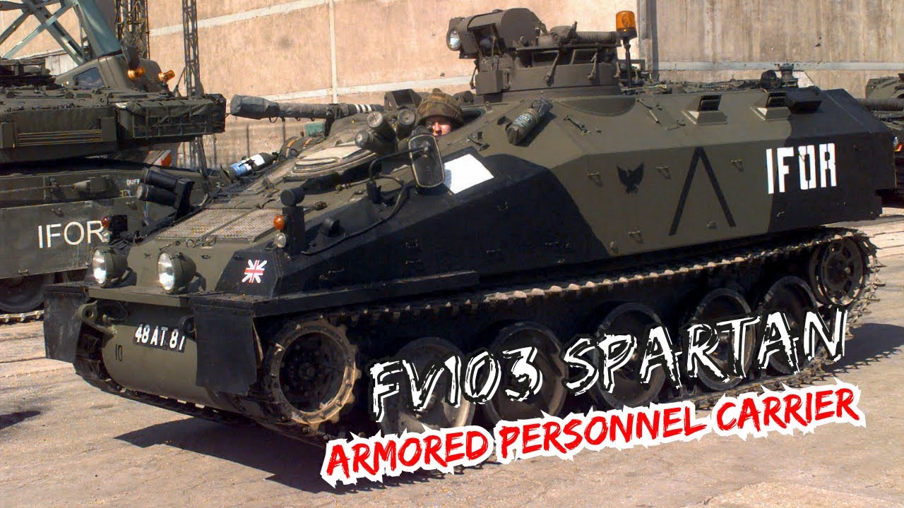 FV103 Spartan Armored personnel carrier