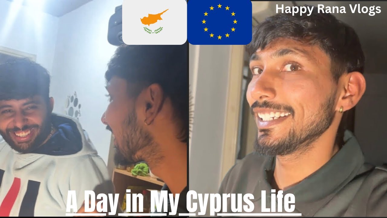A day in my Cyprus Life | Happy Rana vlogs 