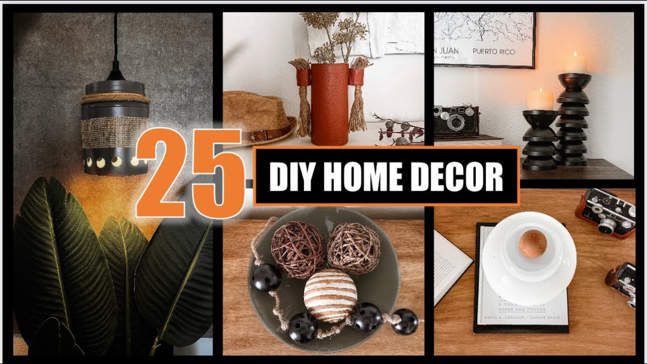25 DIY HOME DECOR IDEAS + HACKS you Actually Want To MAKE (FULL TUTORIALS)
