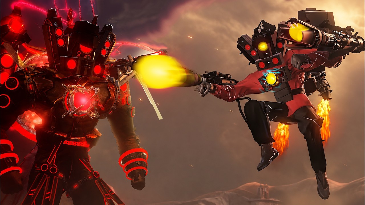 What If Titan Speakerman 3.0 Attacked Infected Titan Speakerman (Part 1)