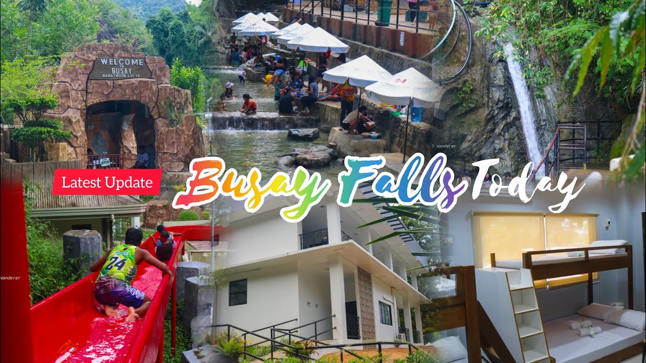 Latest Update | Busay Falls of Babatngon Leyte may Hotel na pwede na mag overnight