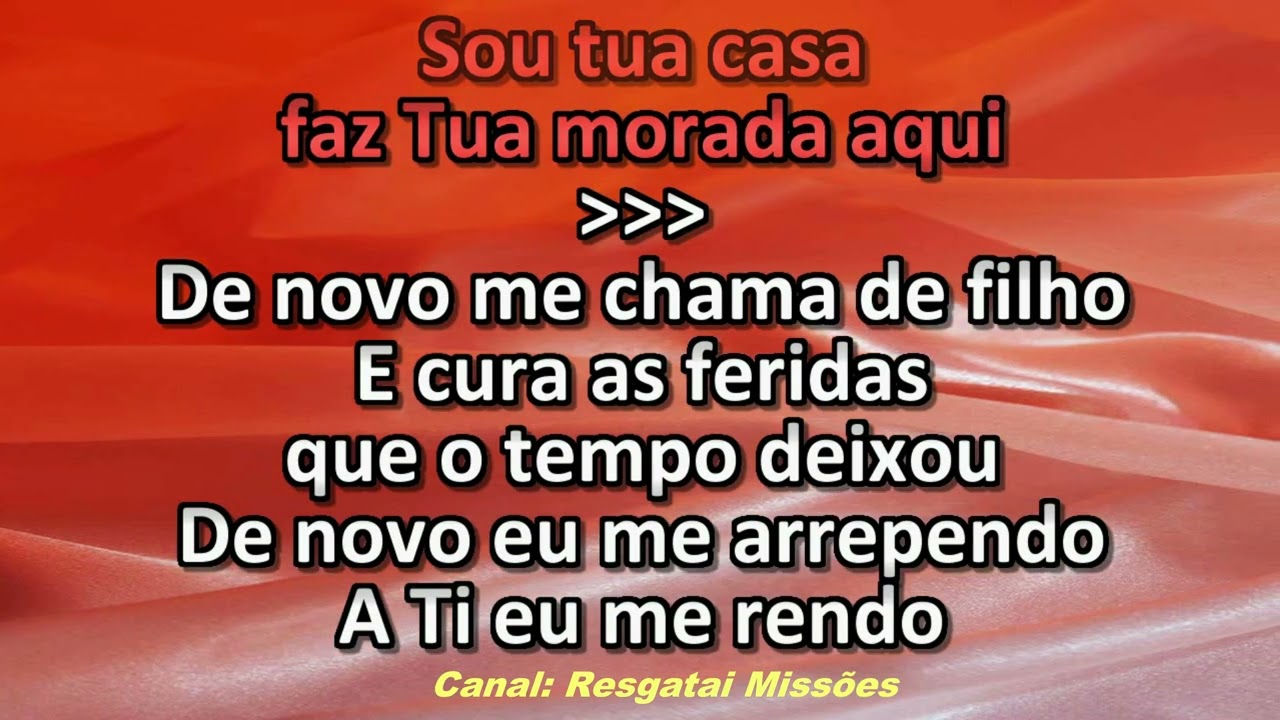 Wilson Silva - Faz Morada - Playback - Karaokê
