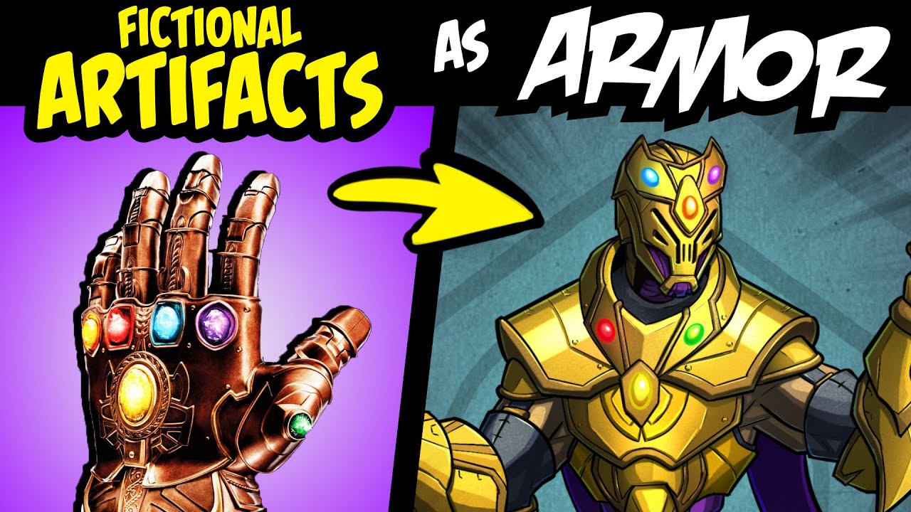 What if FAMOUS ARTIFACTS Were FANTASY ARMOR?! (Lore & Speedpaint)