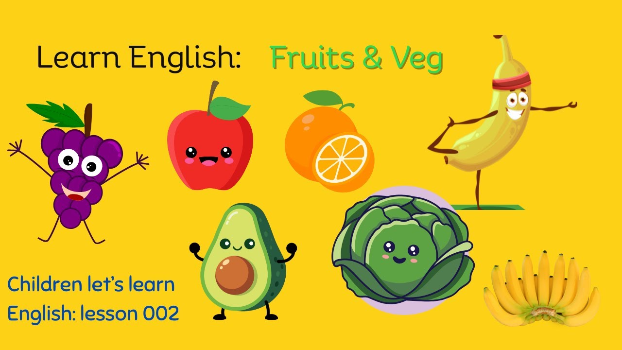Learn fruit names and express likes in simple conversations/Learn English the easy way!
