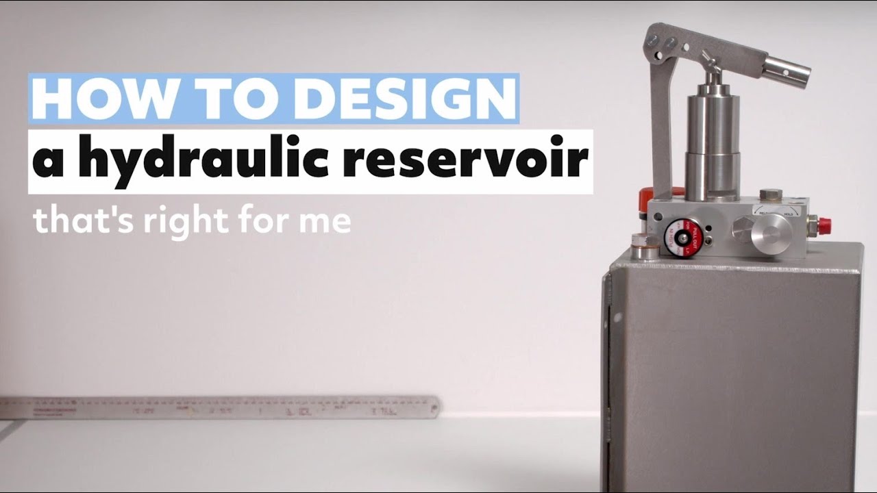 Learn how to make a hydraulic fluid reservoir