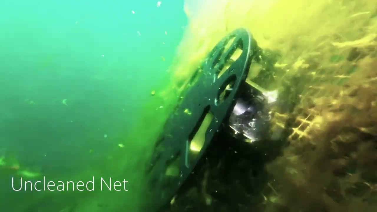 Salmon Farming: Autonomous Robot - Net Cleaning Results