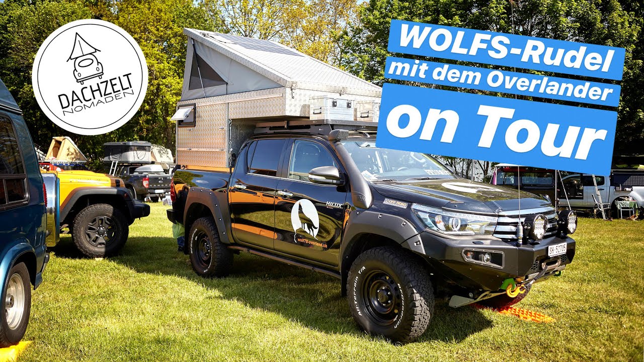 WOLFS-Rudel mit dem Overlander on Tour