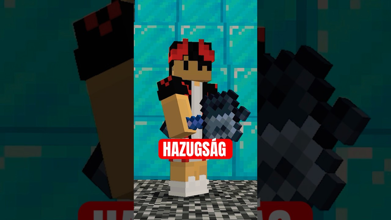 A Buzog&aacute;ny Egy Hazugs&aacute;g 😭 #kattos #minecraft #vicces #minecraftmemes #minecraftmoment