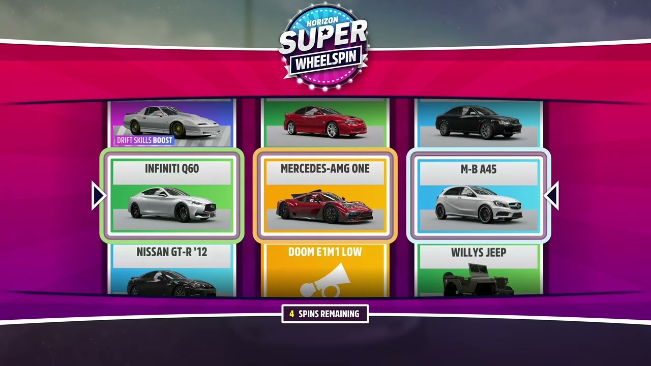 Forza Horizon 5 - Lucky Super Wheelspin