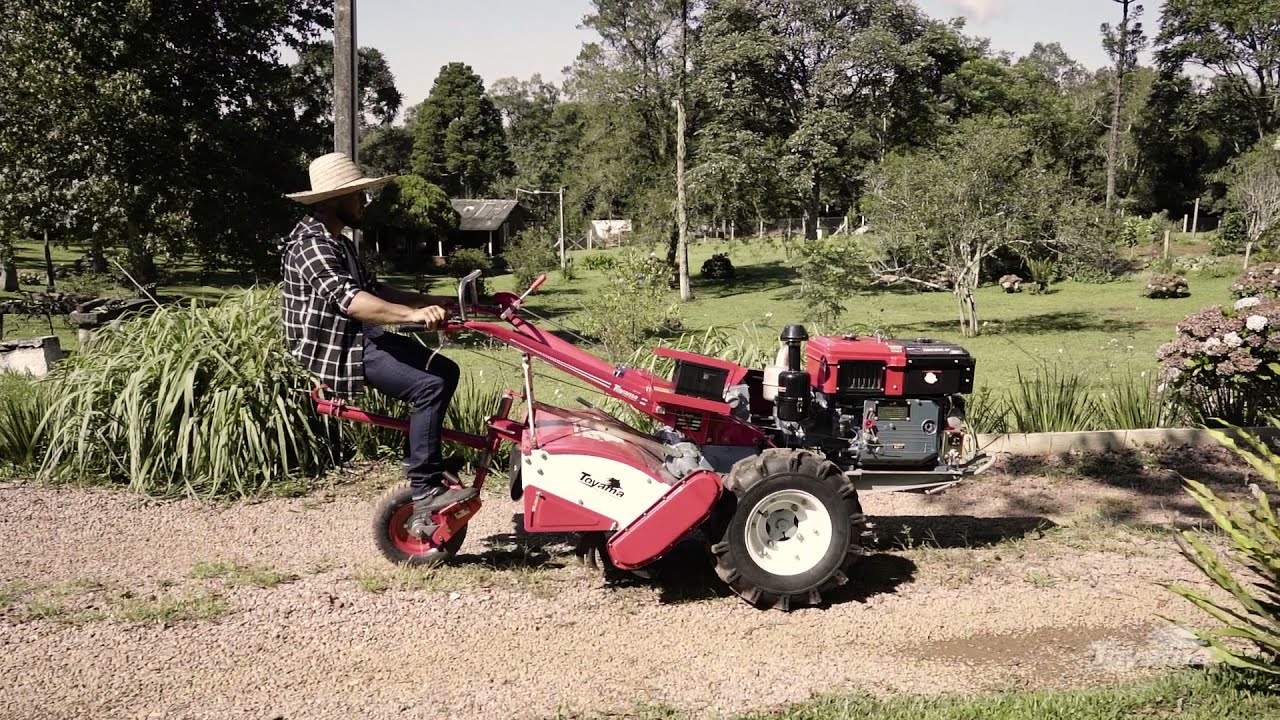 Microtrator Diesel Toyama TDWT80E (Com Partida Elétrica)