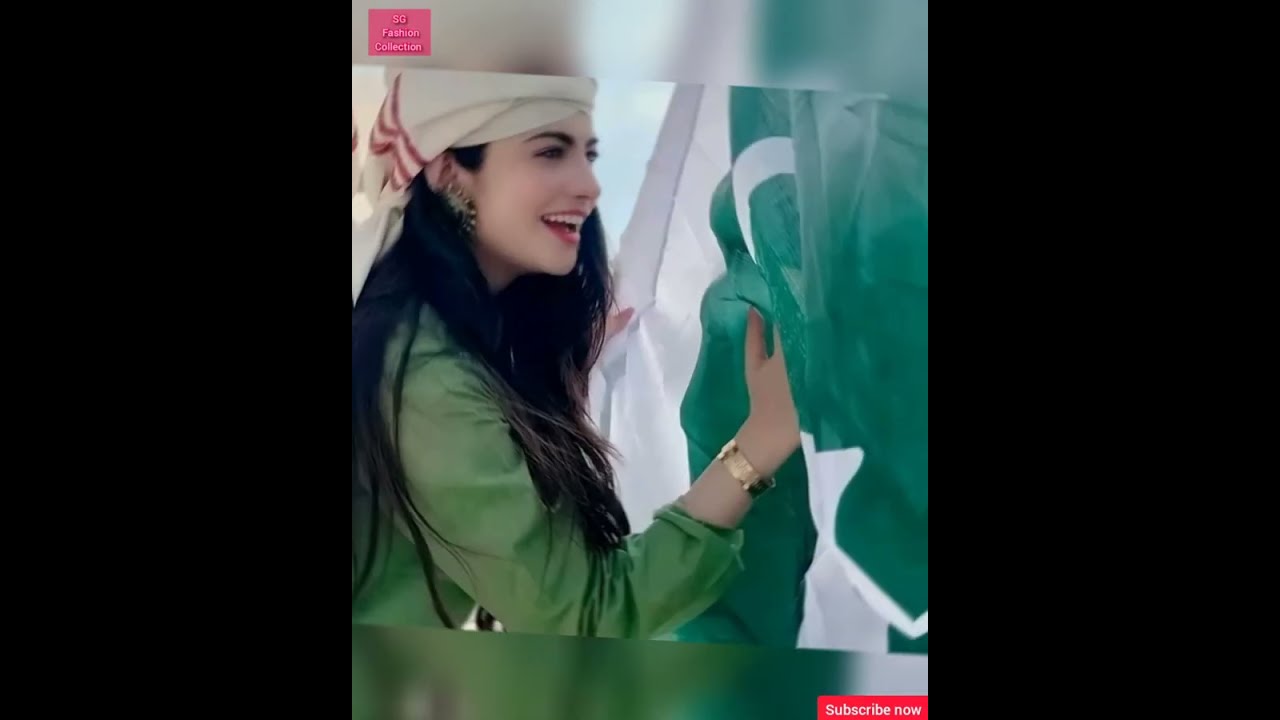 😲😱Beautiful Pakistani Actress wear Green White Independence Day dresses 🇵🇰❤️🇵🇰