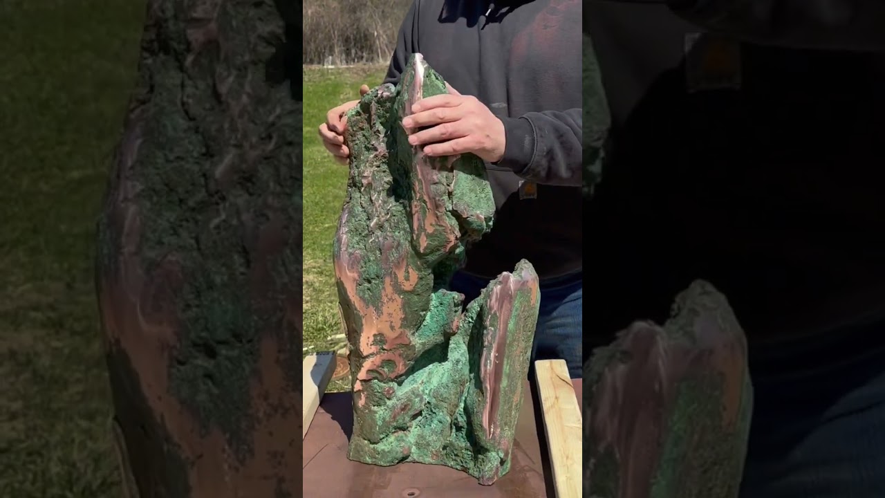 Silver Bearing Michigan Copper. #copper #michigan #minerals