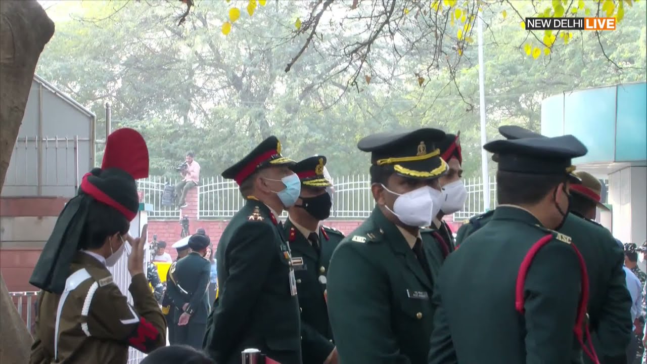 CDS Bipin Rawat, Wife Madhulika Rawat cremated with full military honours  in New Delhi