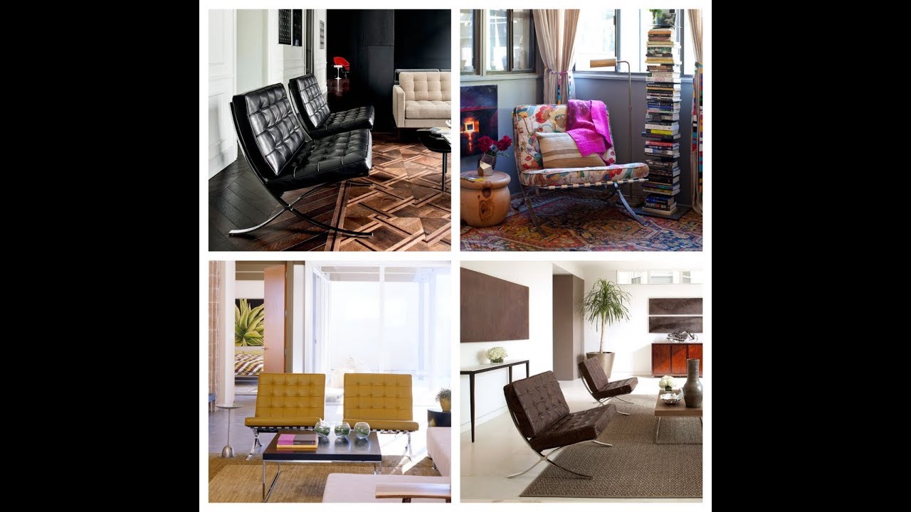 Iconic Barcelona Chair For Different Interior Styles. Ideas And Inspiration