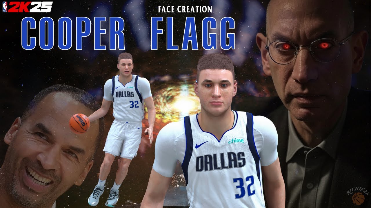 How To Make Cooper Flagg in NBA 2K25 Face Creation