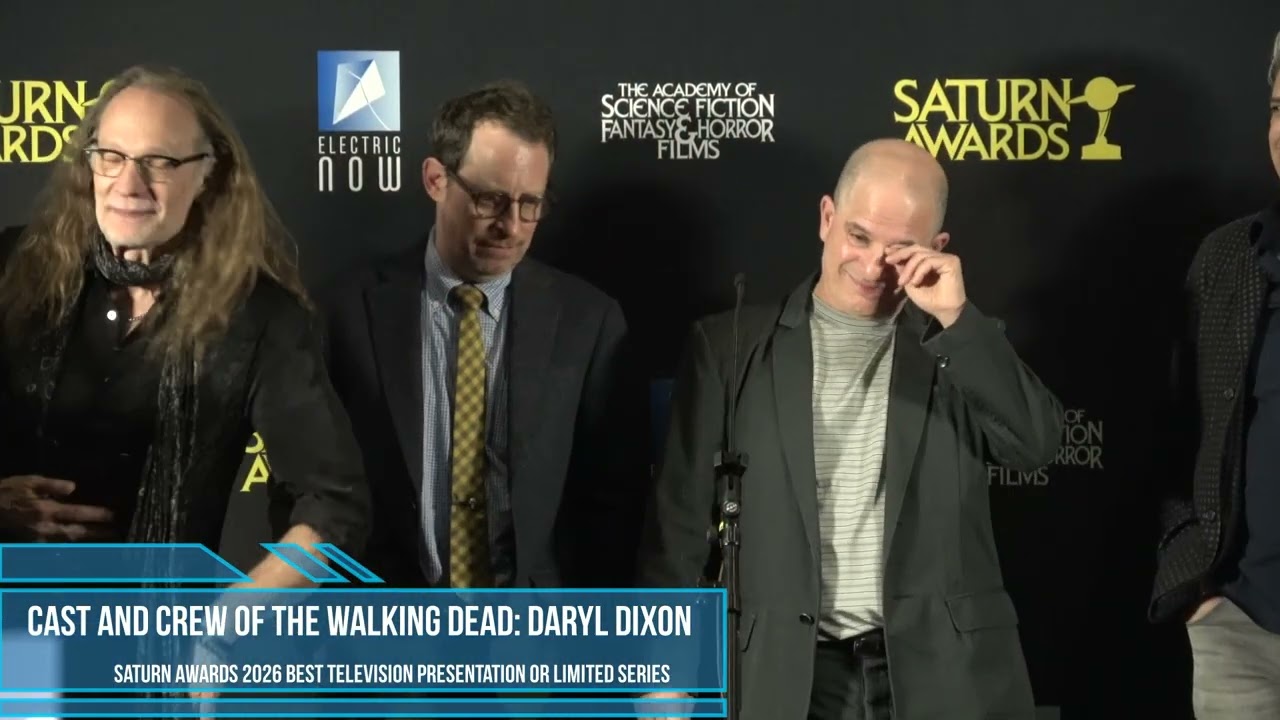 Cast and Crew of the Walking Dead Daryl Dixon Press Conference at the Saturn Awards 2026