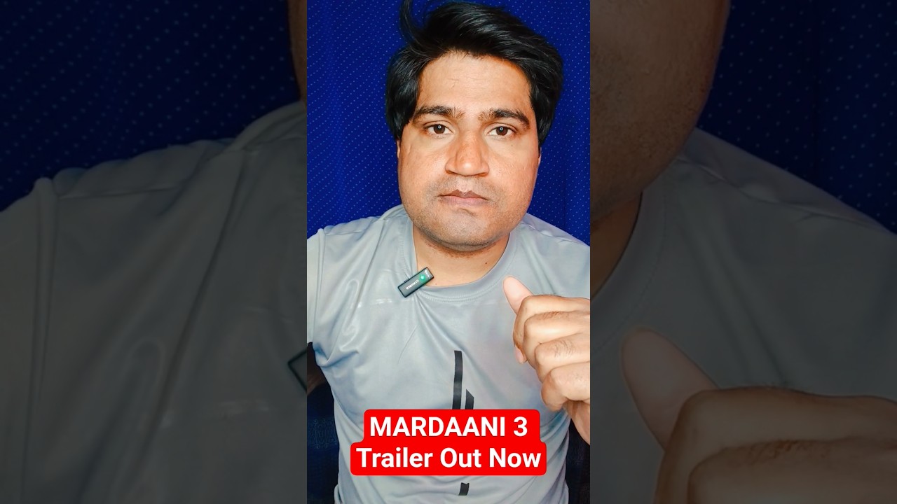 MARDAANI 3 Trailer Out Now | Rani Mukerji Returns as Shivani Shivaji Roy | Release 30 Jan 2026
