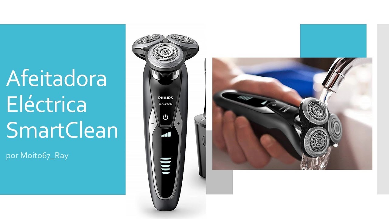 Afeitadora El&eacute;ctrica SmartClean, Philips Serie 9000 S9531/31