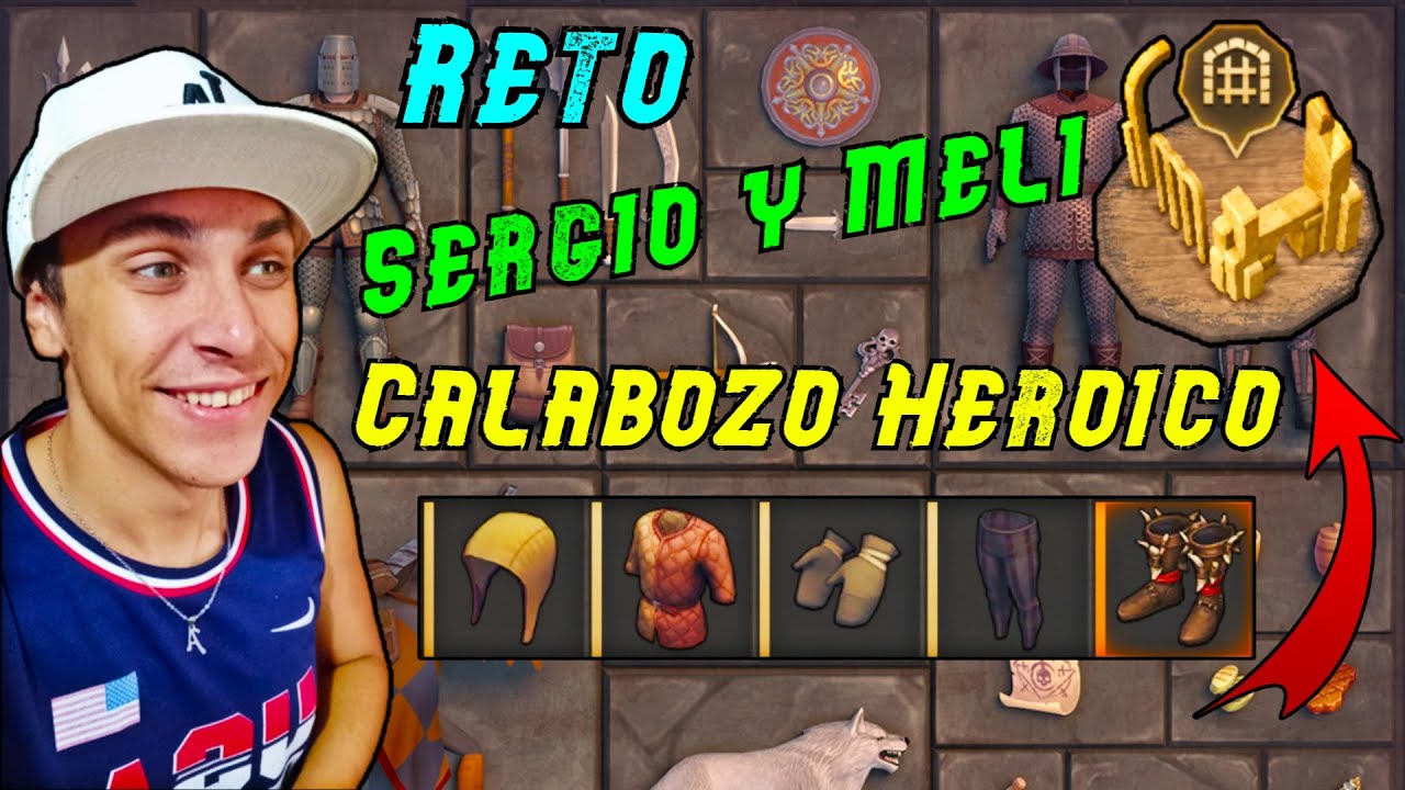 RETO de (Sergio y Meli) Calabozo de los Olvidados Piso 1 y 2 Heroico | Grim Soul Survival