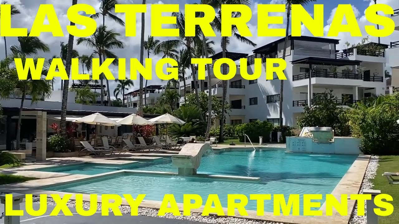 LAS TERRENAS : LUXURY APARTMENT | POPY BEACH | WALKING TOUR | TRAVEL VLOG 2023