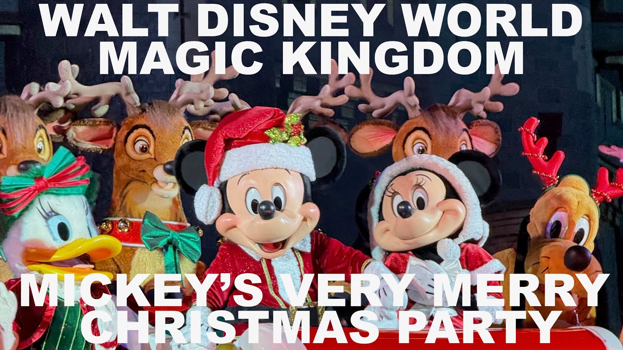 Walt Disney World | Magic Kingdom | Mickey's Very Merry Christmas Party 2025