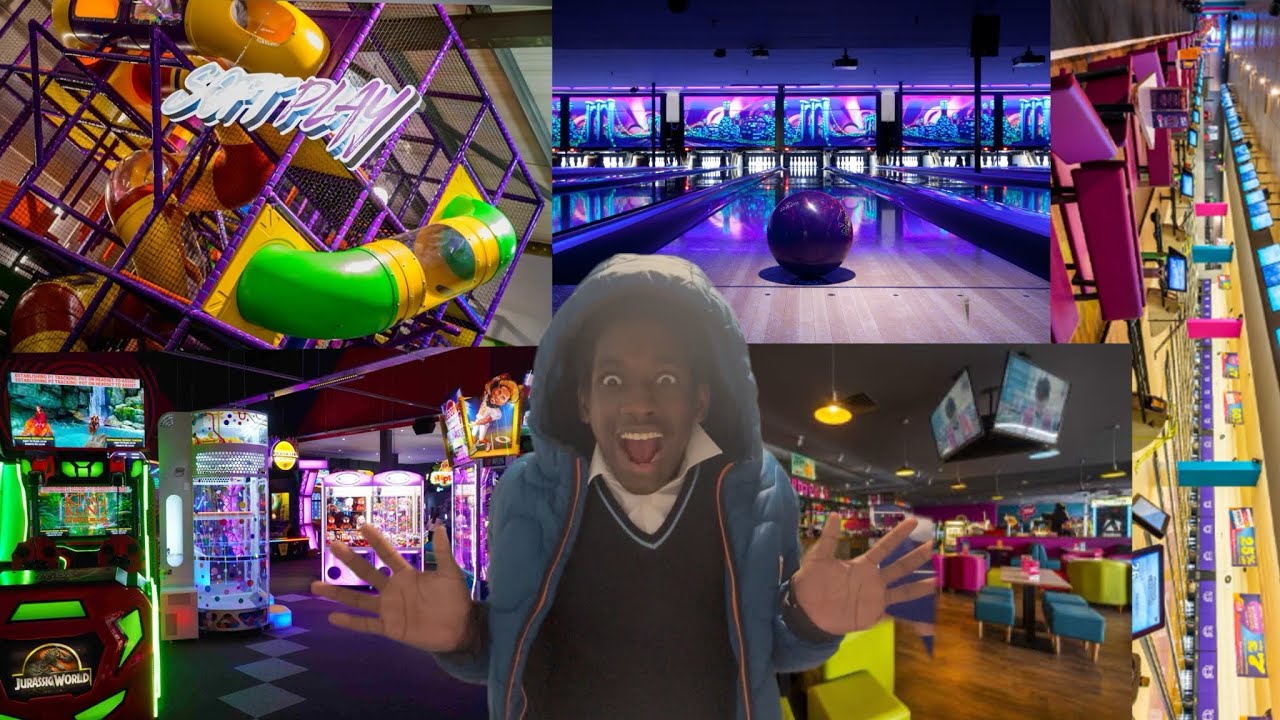 Shiva Exploring The Arcade In Tenpin & Bowling©️