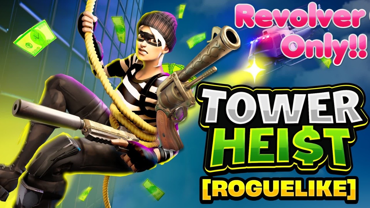 Revolver Only Challenge TOWER HEIST [ROGUELIKE]